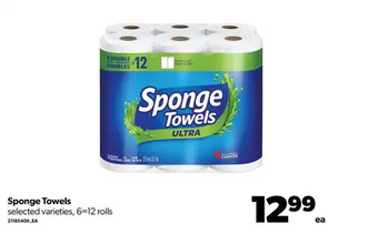 Real Canadian Superstore Sponge towels offer