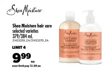 Real Canadian Superstore Shea moisture hair care offer