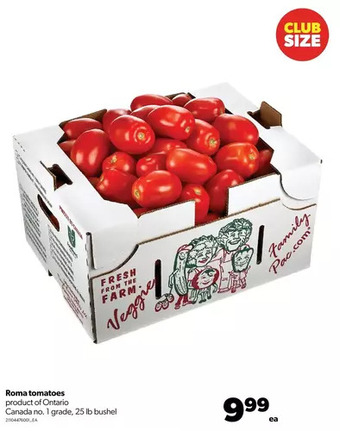 Real Canadian Superstore Roma tomatoes offer