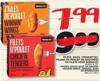 IGA Fillets, Ailes, Croquettes, Pilons De Poulet Ou Bouchées Ou Filets Végé Surgeless offer