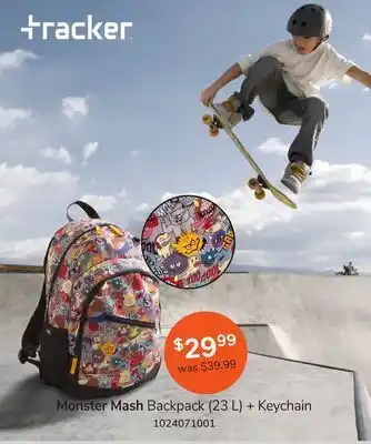 Bentley Tracker monster mash backpack (23 l) + keychain offer
