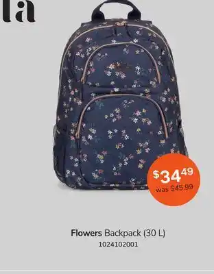 Lula flowers backpack (30 l)