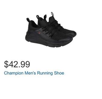 Costco Champion men's running shoe offer