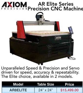 Busy Bee Tools Ar elite series precision cnc machine offer
