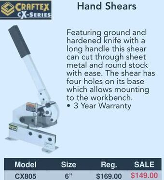 Hand shears