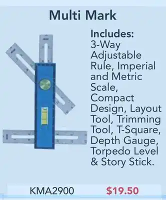 Busy Bee Tools Multi mark offer