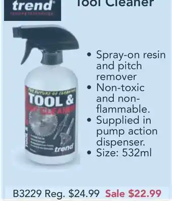 Busy Bee Tools Tool cleaner offer