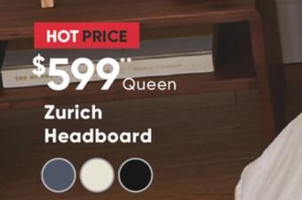 Sleep Country Zurich headboard offer