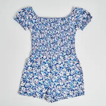 Giant Tiger Bella & birdie girl's day dreamer printed smocked romper offer