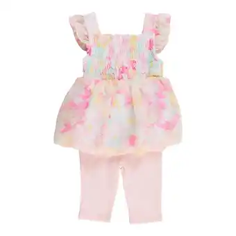 Giant Tiger Monkey bars infant girl's legging set, 2-piece offer