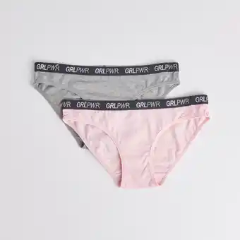 Giant Tiger Bella & birdie girl's cotton underwear, 2-pack offer