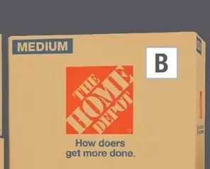 Home Depot The home depot moving boxes - medium offer