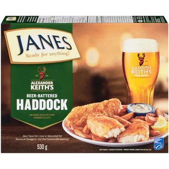 Giant Tiger Janes frozen haddock offer