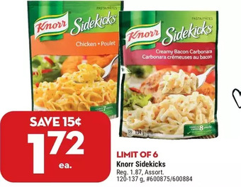 Giant Tiger Knorr sidekicks offer