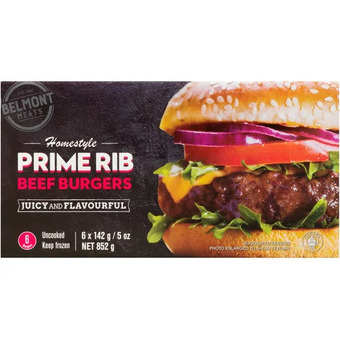 Giant Tiger Belmont burgers offer