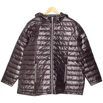 Giant Tiger Women's eco hooded puffer jacket offer