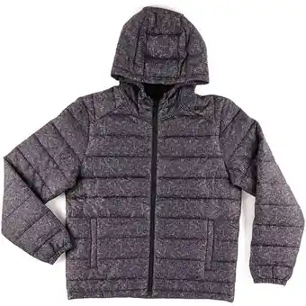 Giant Tiger Men's eco hooded puffer jacket offer