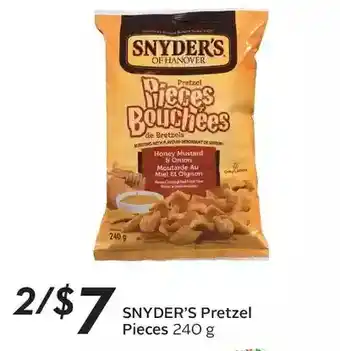 Sobeys Snyder's pretzel pieces offer