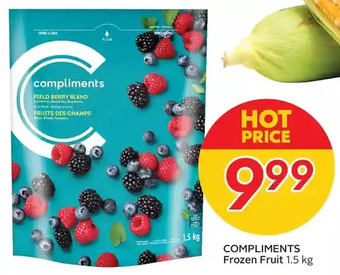 Sobeys Compliments frozen fruit offer