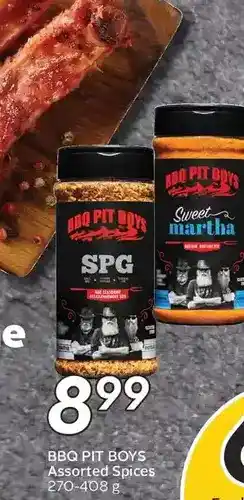 Sobeys Bbq pit boys assorted spices offer