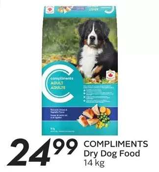 Sobeys Compliments dry dog food offer