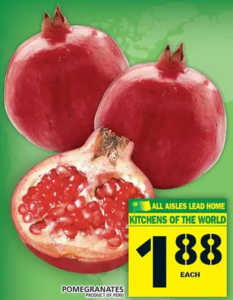 Food Basics Pomegranates offer