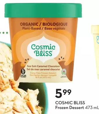 Sobeys Cosmic bliss frozen dessert offer