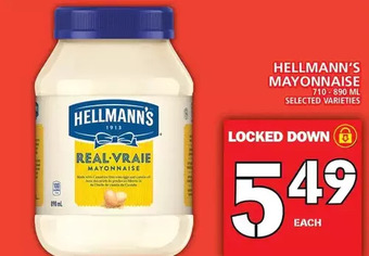Food Basics Hellmann's mayonnaise offer