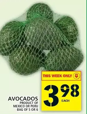Food Basics Avocados offer