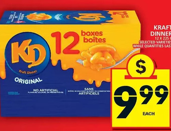 Food Basics Kraft dinner offer