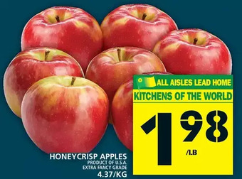 Food Basics Honeycrisp apples offer