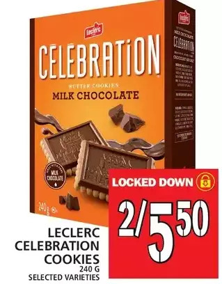 Food Basics Leclerc celebration cookies offer