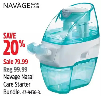 Canadian Tire Navage nasal care starter bundle offer
