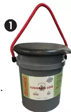 Canadian Tire Reliance luggable loo toilet offer