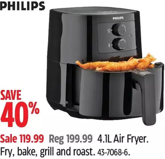 Canadian Tire Philips 4.1l air fryer offer