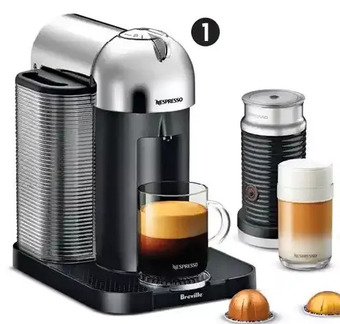 Canadian Tire Nespresso vertuo coffee machine offer