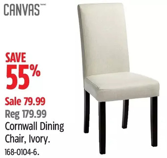 Canadian Tire Canvas cornwall dining chair offer
