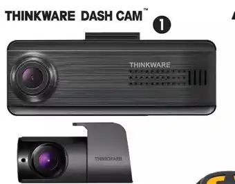 Canadian Tire Thinkware dash cam f200 pro front & rear dash cam bundle offer