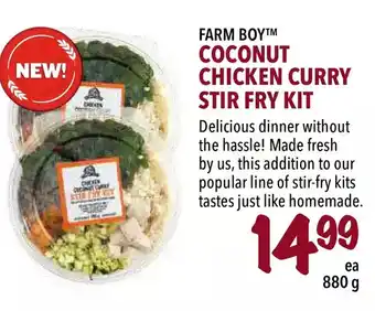 Farm Boy Farm boy coconut chicken curry stir fry kit offer