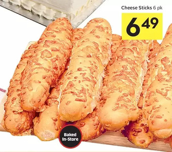 Foodland Cheese sticks offer