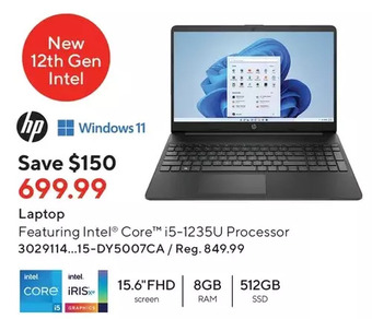 Staples Hp laptop offer