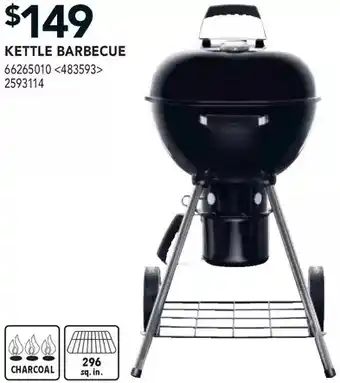 Lowe's Napoleon kettle barbecue offer