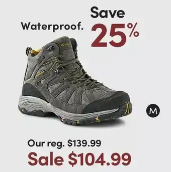 Mark's Waterproof boots offer