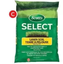 RONA Scotts lawn soil offer