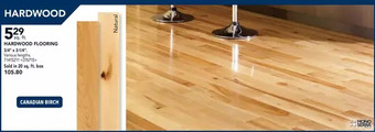 RONA Mono serra hardwood flooring offer