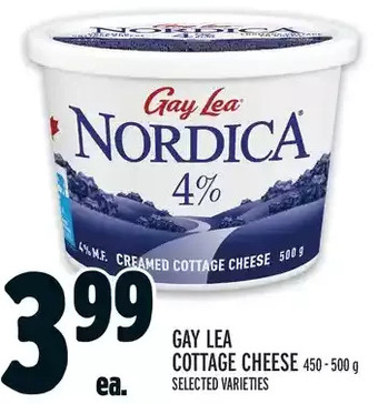 Metro Gay lea cottage cheese offer