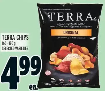 Metro Terra chips offer