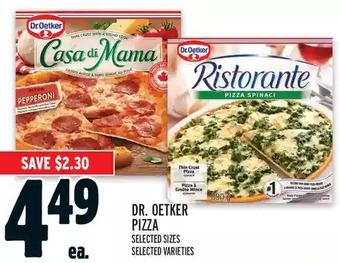 Metro Dr. oetker pizza offer