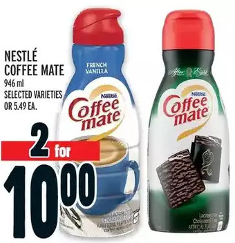 Metro Nestlé coffee mate offer