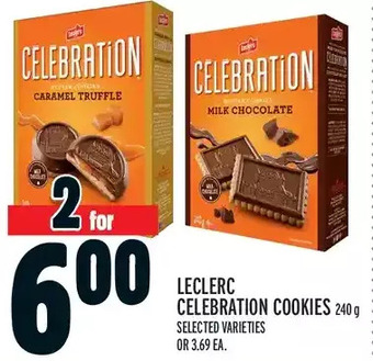 Metro Leclerc celebration cookies offer